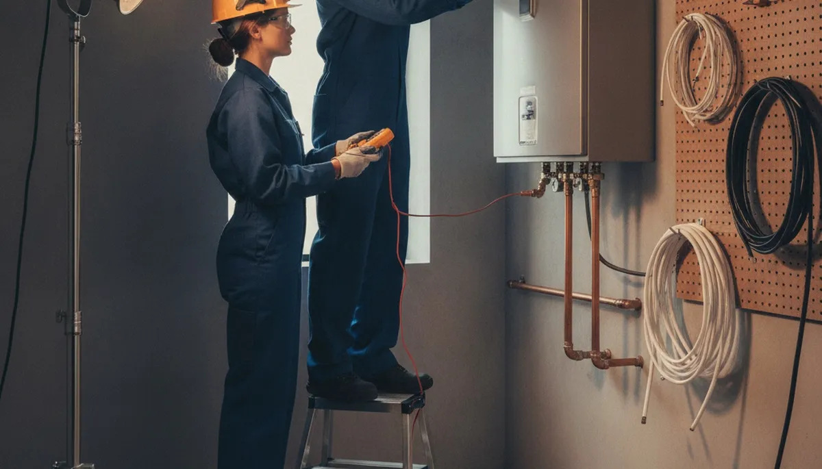 Tankless water heater service in Pasadena, CA by On Call Plumbers